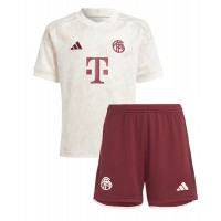 Dětský fotbalový dres Bayern Munich 2023-24 Třetí Krátký Rukáv (+ trenýrky)